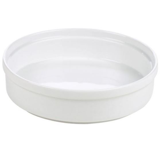 Dish Round White 13cm