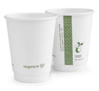 8oz double wall white cup 79-Series