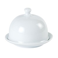 Round Butter Dish With Lid 9x6.5cm