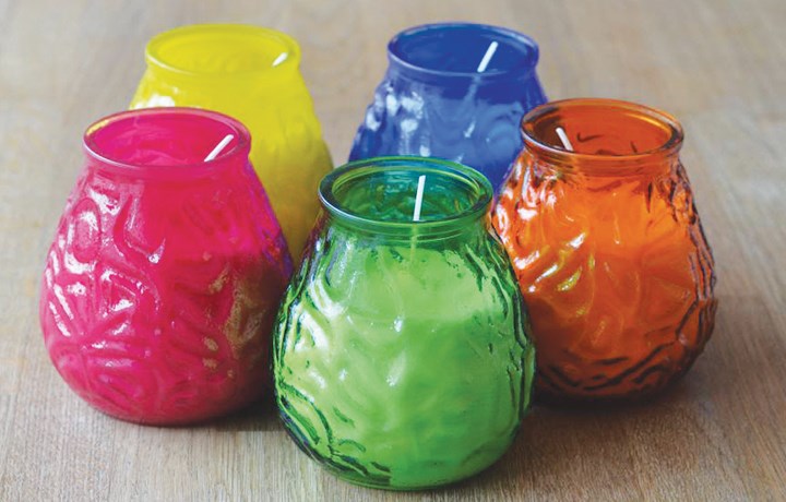 Candles in Containers