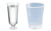 Clear Plastic Tumblers