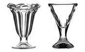 Ice Cream & Sundae Glasses Ice Cream & Sundae Glasses