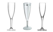 Flute & Coupe Champagne Glasses