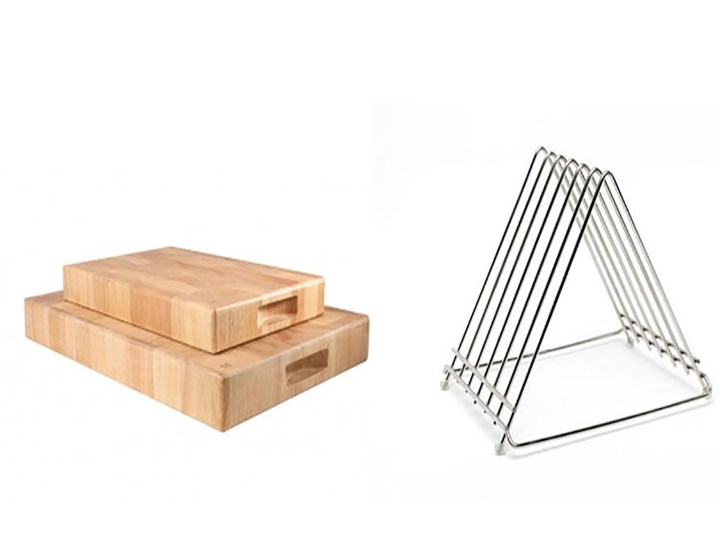 Chopping Boards Racks & Board Brushes