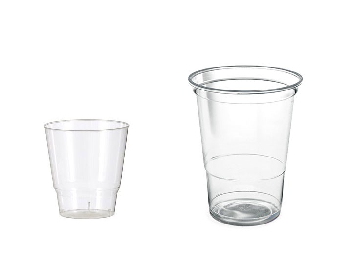 Clear Plastic Tumblers