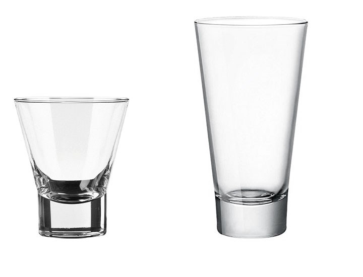 Ypsilon Highball & Rocks Glasses