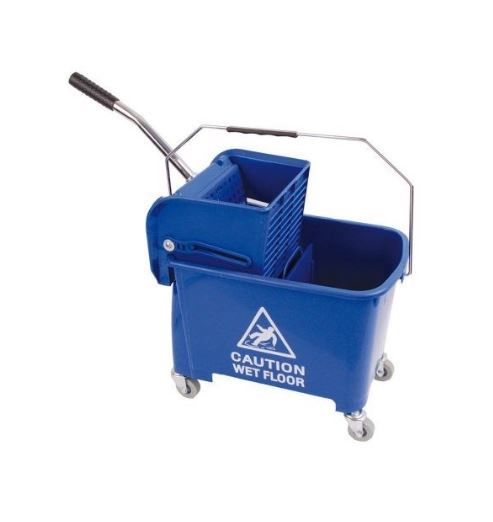 Blue Combo Flat Mop Bucket