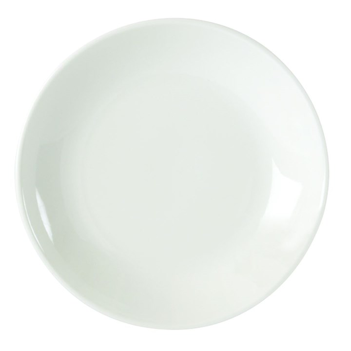 China White Deep Coupe Plate 27cm