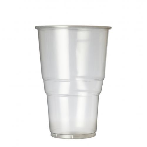 Disposable Flexi Glass Clear Pint To Brim CE