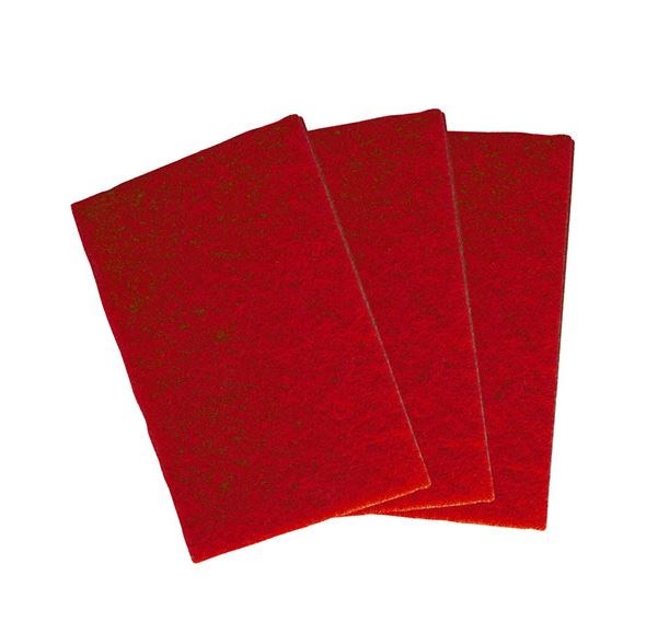 Scouring Pad Extra Heavy Duty Red