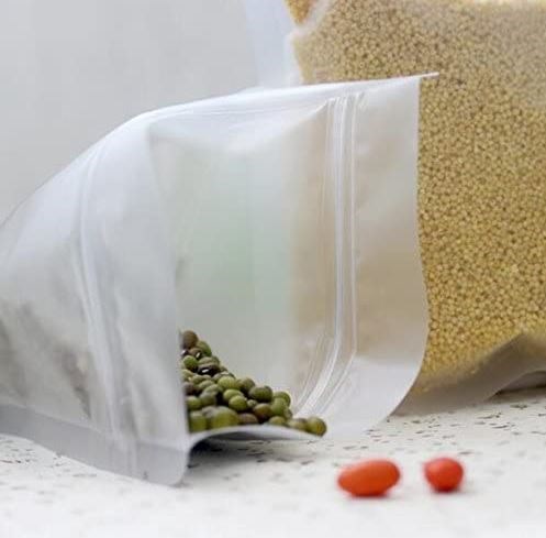 Food Bag Resealable Reusable Zip 20x30cm