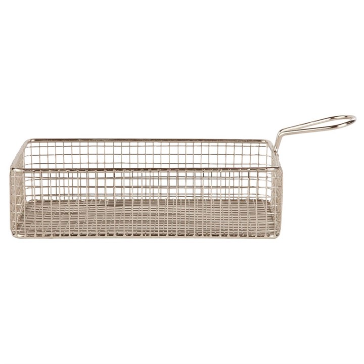 Stainless Steel Frying Basket 21x10x6cm