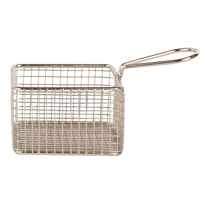 Stainless Steel Frying Basket 9.5x9.5x6cm