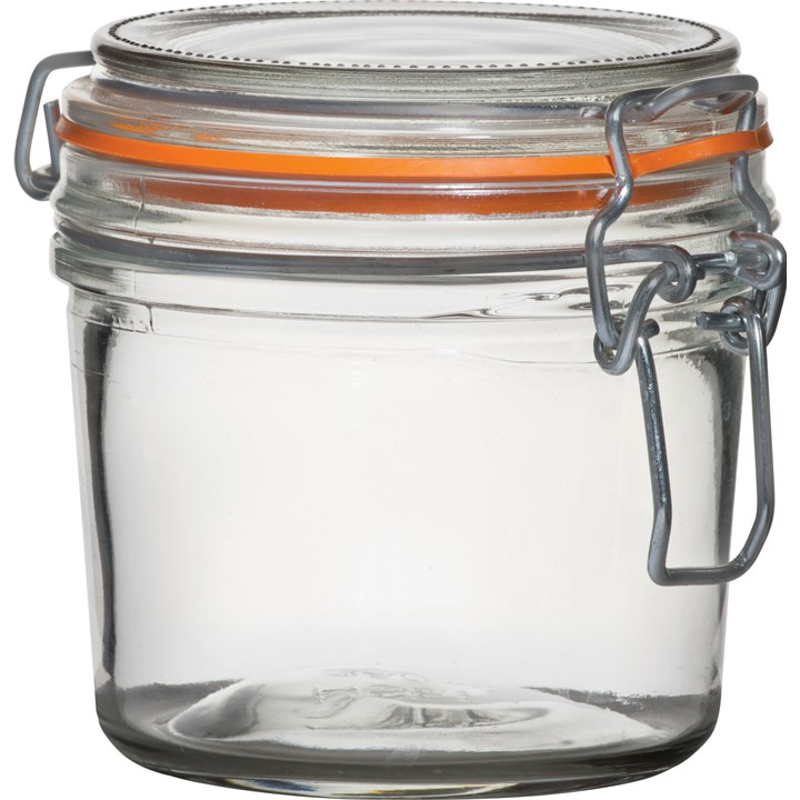 Storage Preserving Jar 0.35l Clip Top With Seal