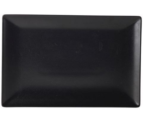 Rectangular Plate Black 31 x 24cm