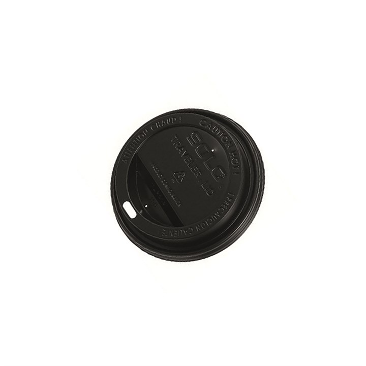 Black  Lid For 28cl Cup