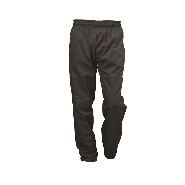 Black Chef's Trousers XL