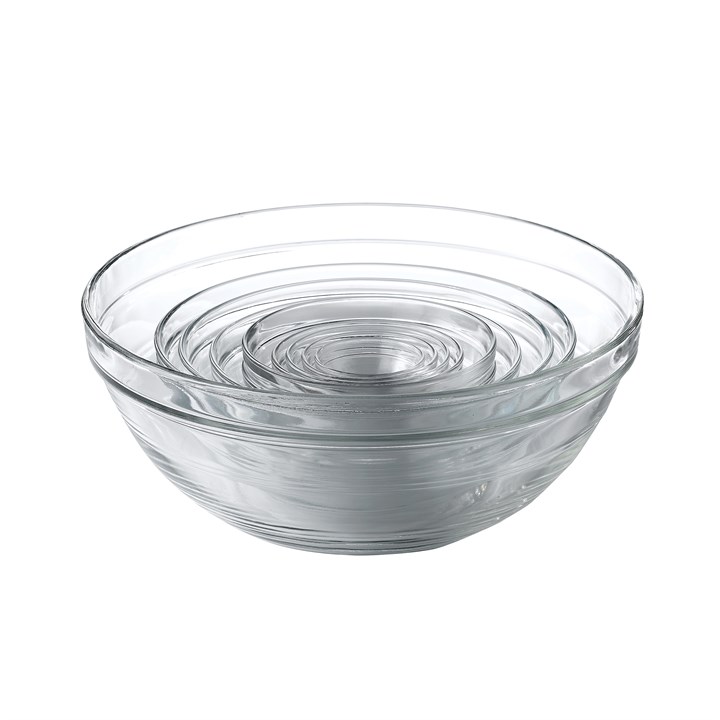Bowl Stacking Clear Glass 50cl 17oz