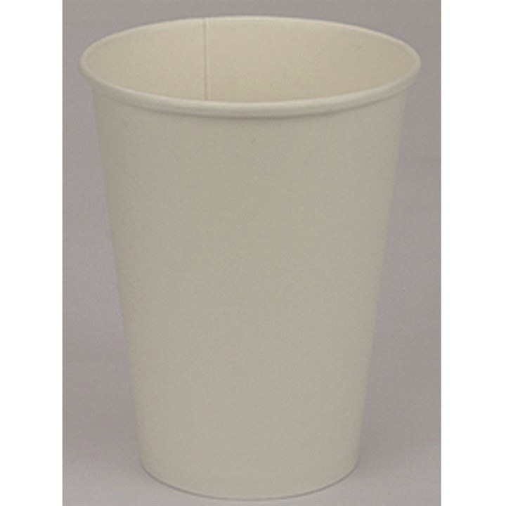 Take Away Cup Paper Single Wall White 12oz