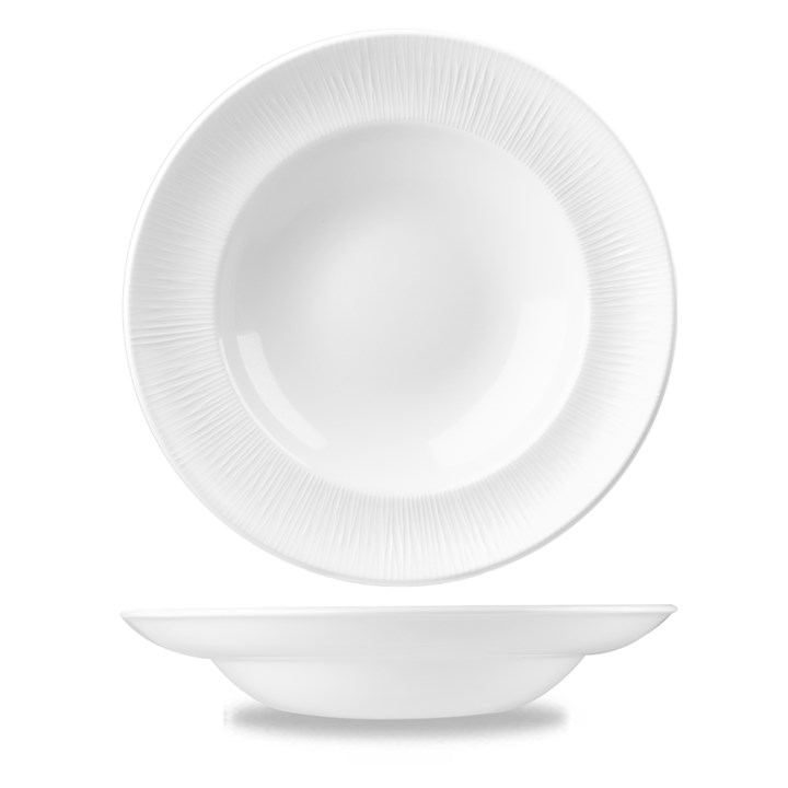 Bamboo Rimmed Pasta Plate 30.8cm (12.1'')