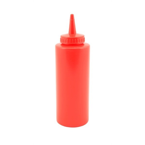 Red Squeeze Bottle 35cl (12oz)