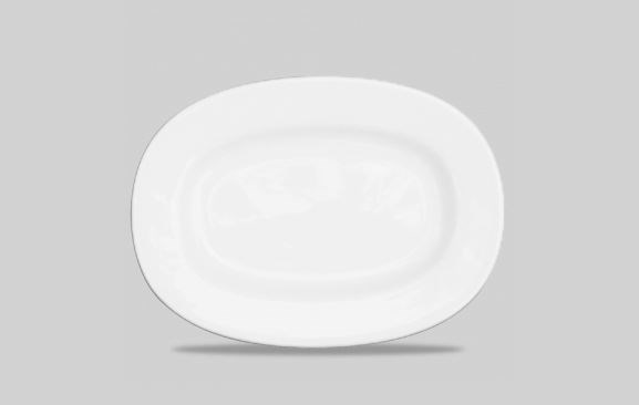 34cm Alchemy Rimmed Oval Plate