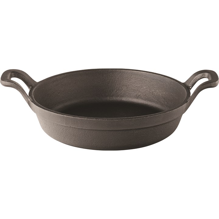 Cast Iron Roun Eare Dish 19cm 7.25