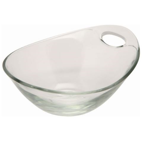 Handled Glass Bowl 36cl 14cm