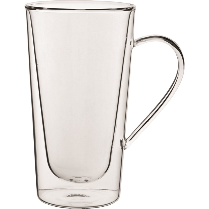 Double-Walled Tall Handled Latte Glass 34cl (12oz)