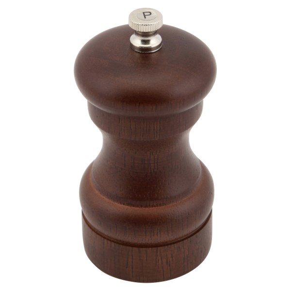 Pepper Salt Mill Dark Wood 10cm