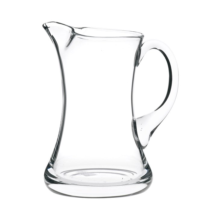 Waisted Ice Lipped Glass Jug 1.7l