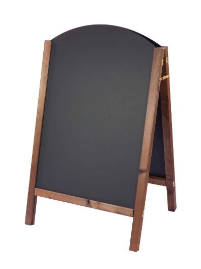 A-Board Reversible Curved Top 110 x 66.5cm
