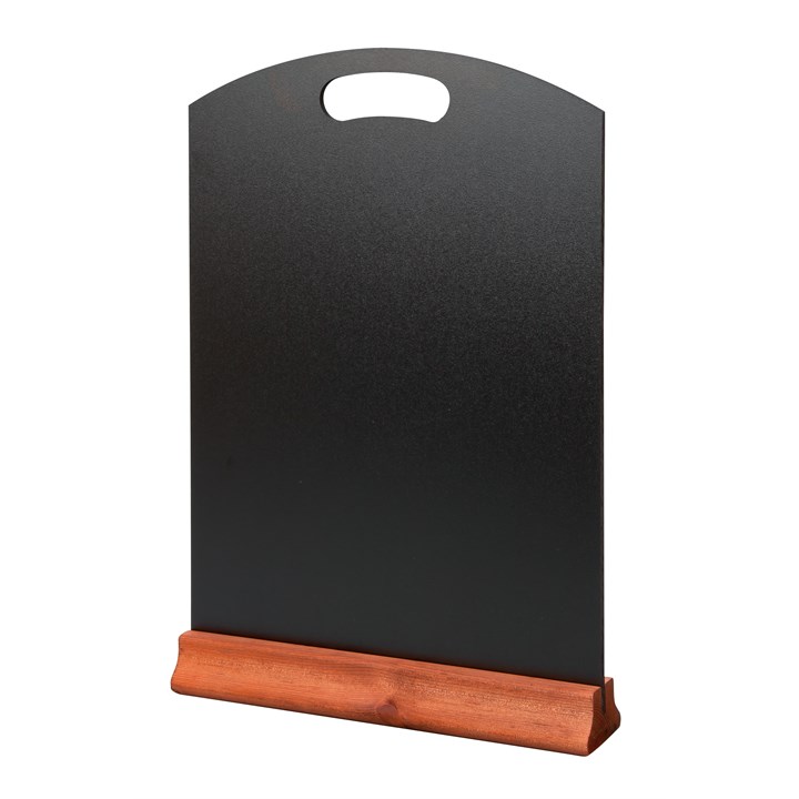 Red Mahogany Base Chalk Board 46 x 29.7cm