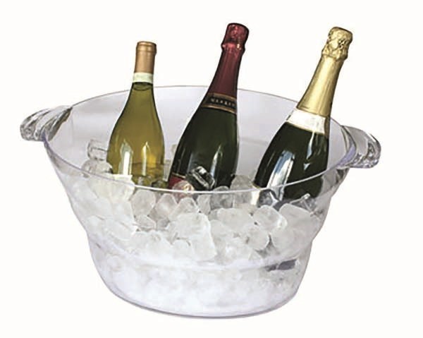 Wine/Beer/Champagne Bucket Plastic Clear