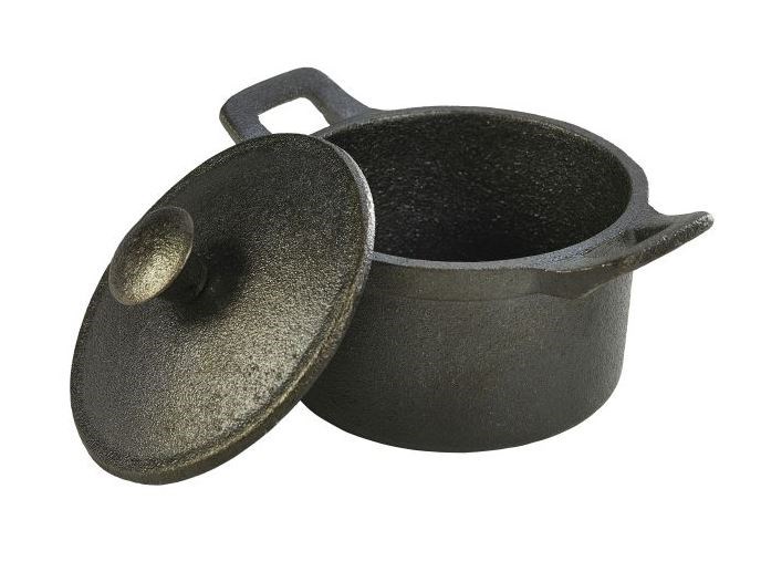 Mini Cast Iron Casserole Dish 10X6cm