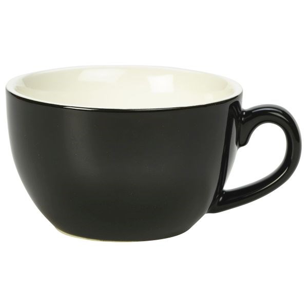 Cup Bowl Shaped Black 25cl