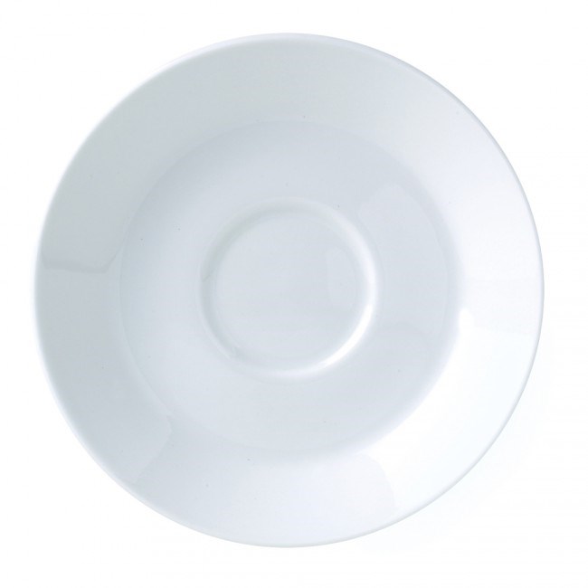 Monaco China White Saucer 11.75cm Fits 8.5cl Cup