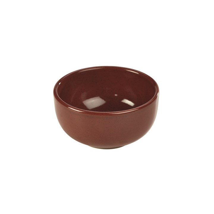 Terra Stoneware Rustic Red Round Bowl 12.5cm