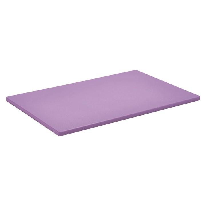 Purple Poly Cutting Board 180x120x50mm