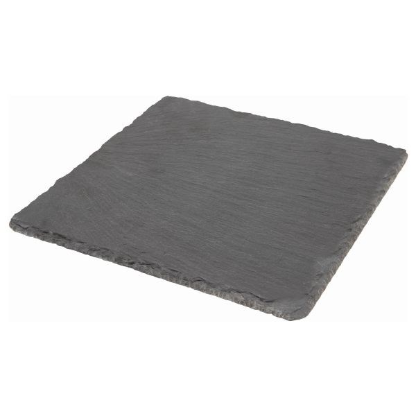 Natural Edge Slate Platter 20 X 20cm