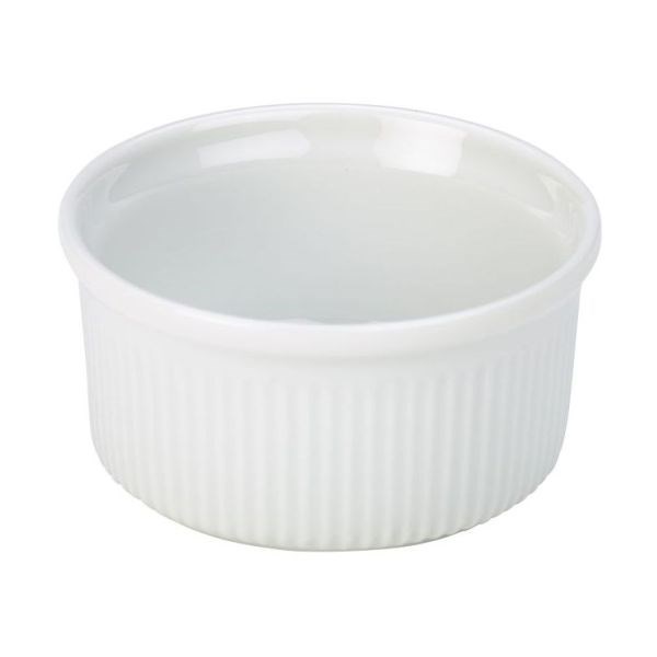 Ramekin Fluted 6.5cm White