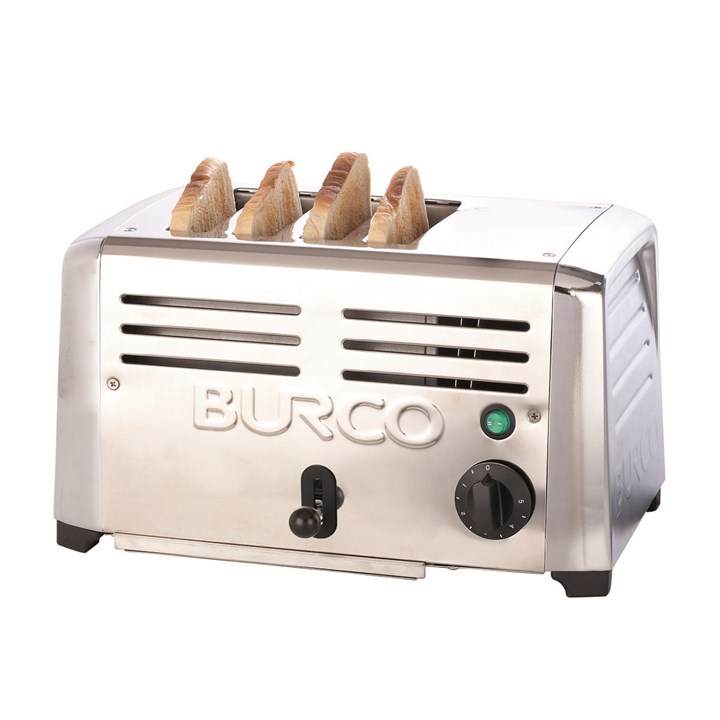 Toaster Burco 4 Slice TSSL04