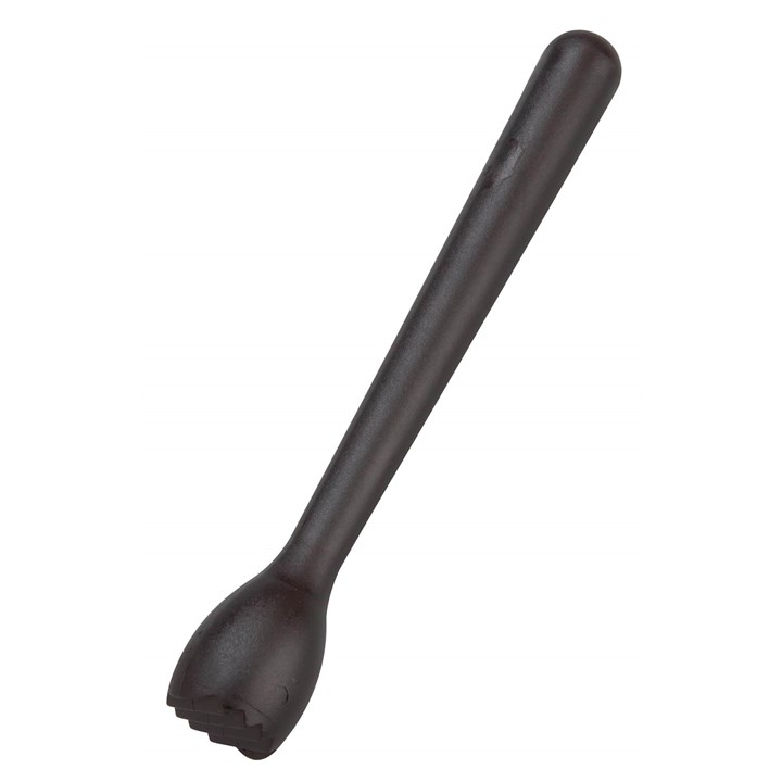 Black Plastic Muddler 22cm