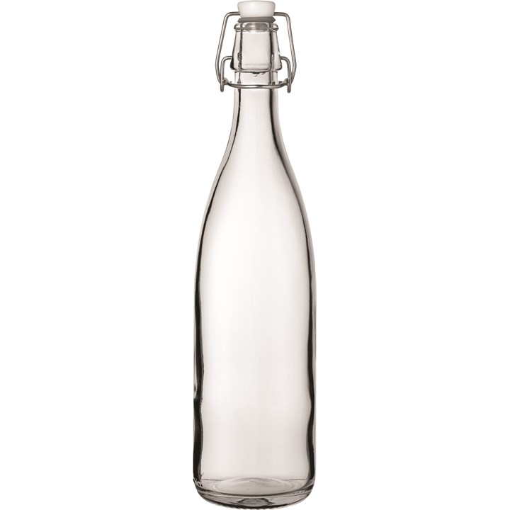 Glass Water Swing Bottle 75cl