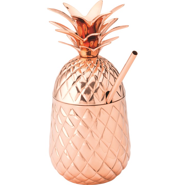 Cocktail Pineapple Copper Straw 20oz 57cl