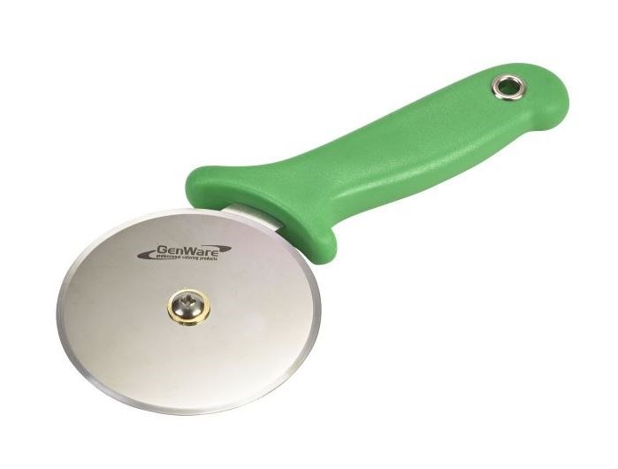Pizza Cutter Wheel Green Handle 10cm D