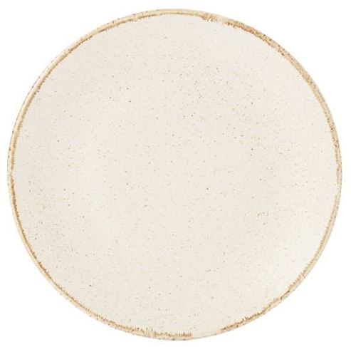 Oatmeal Coupe plate 24cm