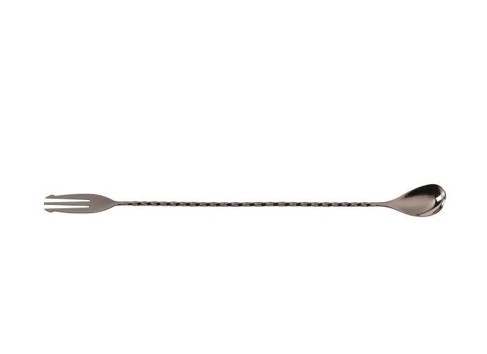Fork End Bar Spoon 32cm Gun Metal