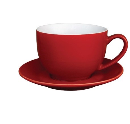 Cappuccino Cup 34cl Red