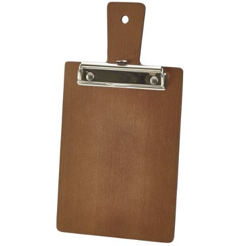 Menu Wooden Paddle Board A5 30.5 x 16 x 0.6cm